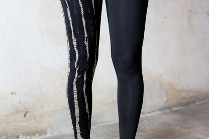 Strappy Bra, Poncho & Leggings Set - Bold Statement Outfit