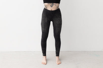 Leggings abstract Universe - Starry Sky - unisex - black-gray-beige