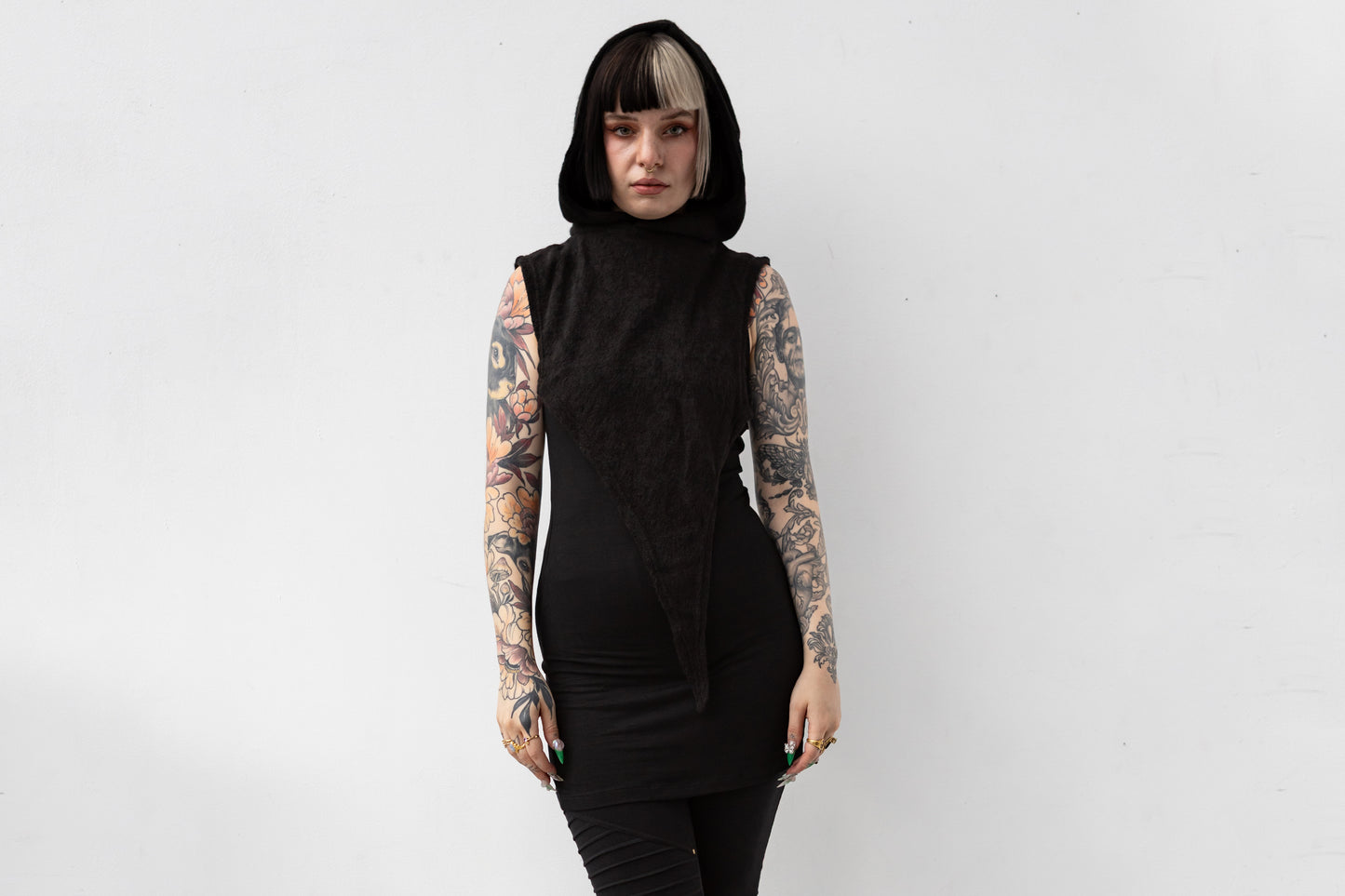 Schalkapuze aus Strick - ideal für Übergangszeit und Outdoor-Looks