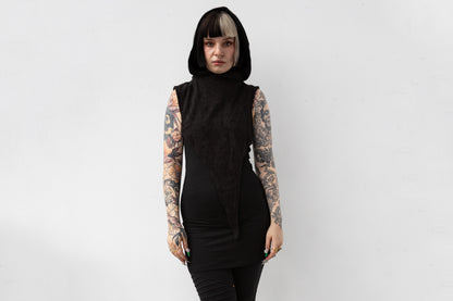 Schalkapuze aus Strick - ideal für Übergangszeit und Outdoor-Looks